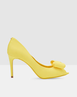 Alifair Bow Detail Peep-Toe Courts